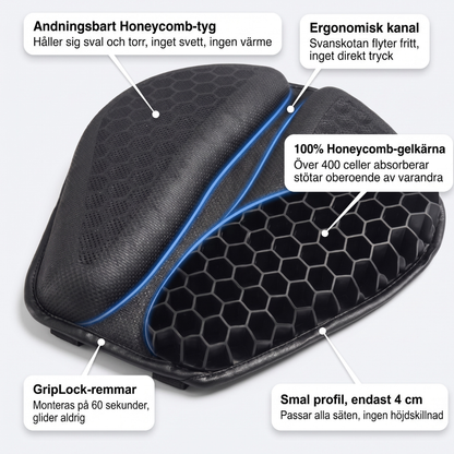 100% Gel-bestuurderskussen