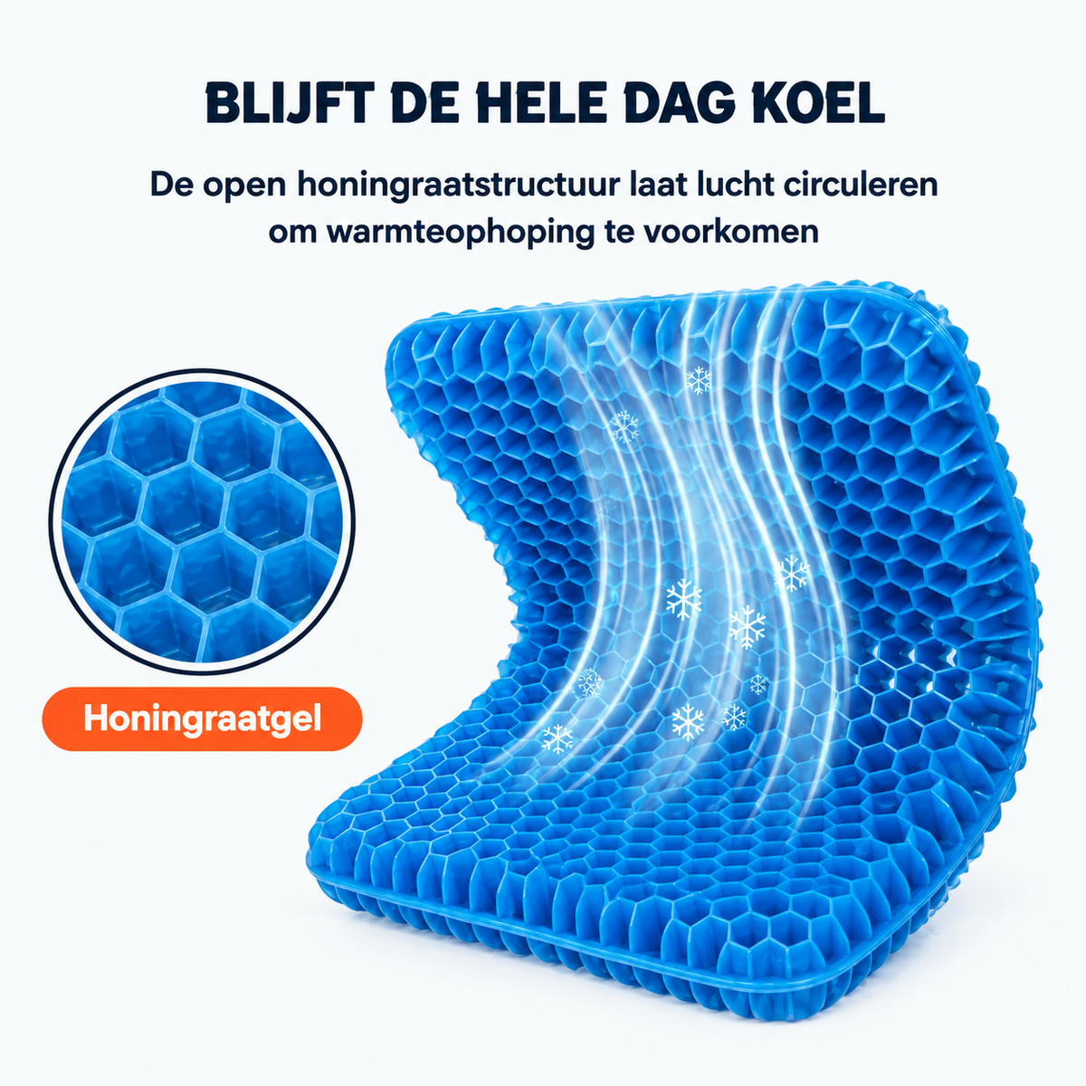 100% Gel-zitkussen